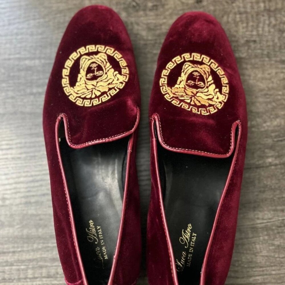 Men’s Luxury Handcrafted Loafers Luca Astro,Italian Size 45